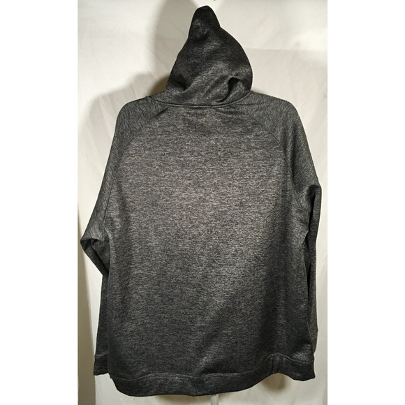 Colosseum Arkansas Razorbacks Hoodie 2XL Heathered Charcoal Pullover Sweatshirt - Picture 5 of 9